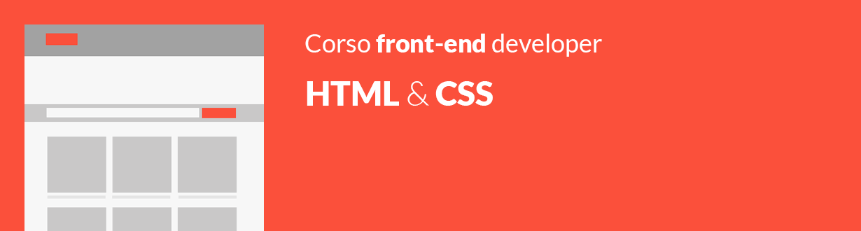Corso per creare siti web con HTML e CSS