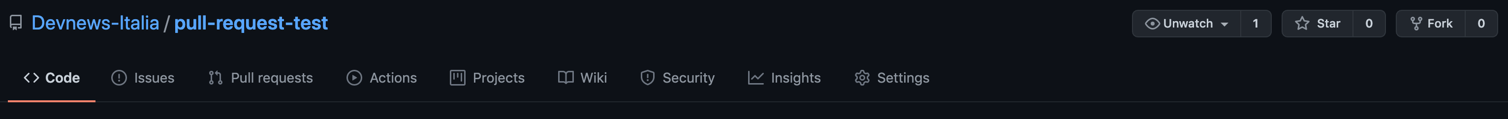 come creare una fork per pull request
