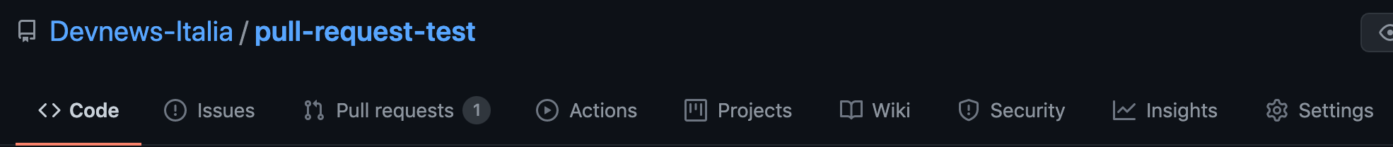 pull request elenco github