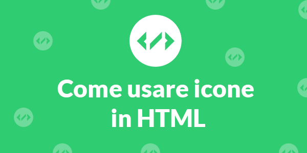 Guida frontend in italiano Come inserire icone nel mio sito?